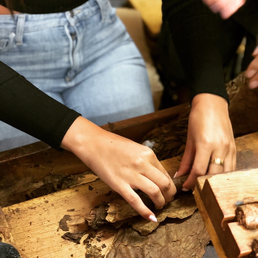 Alexandra Younan - Marketing Director El Septimo CigarsRolling Cigars at El Septimo Factory